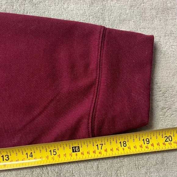 Michael Kors Merlot Cropped Oversized Hoodie - Picture 7 of 10